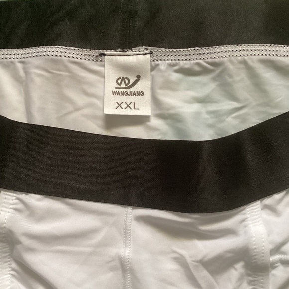 White and black brief fit like medium - Picture 3 of 5